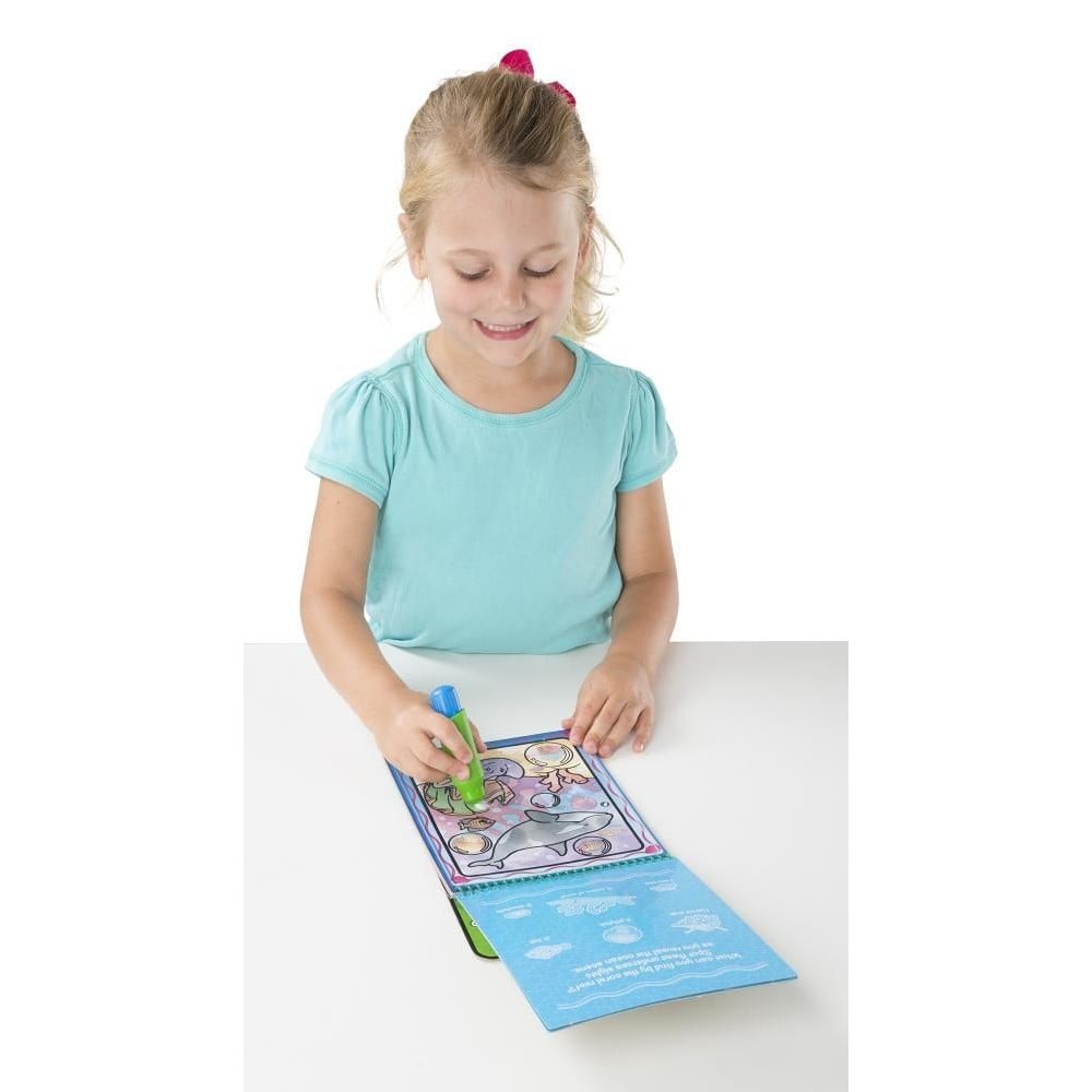 Melissa & Doug Kreatív játék, Rajzolás vízzel, állatok Water WOW