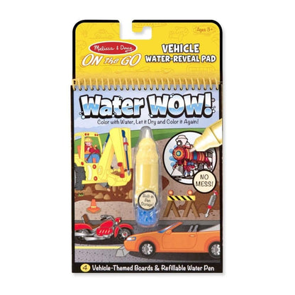 Melissa & Doug Kreatív játék, Rajzolás vízzel, járművek Water WOW