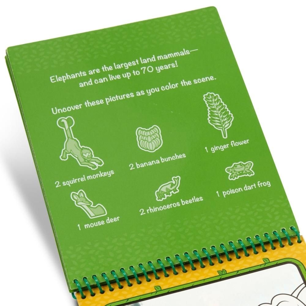 Melissa & Doug Kreatív játék, Rajzolás vízzel, dzsungel Water WOW