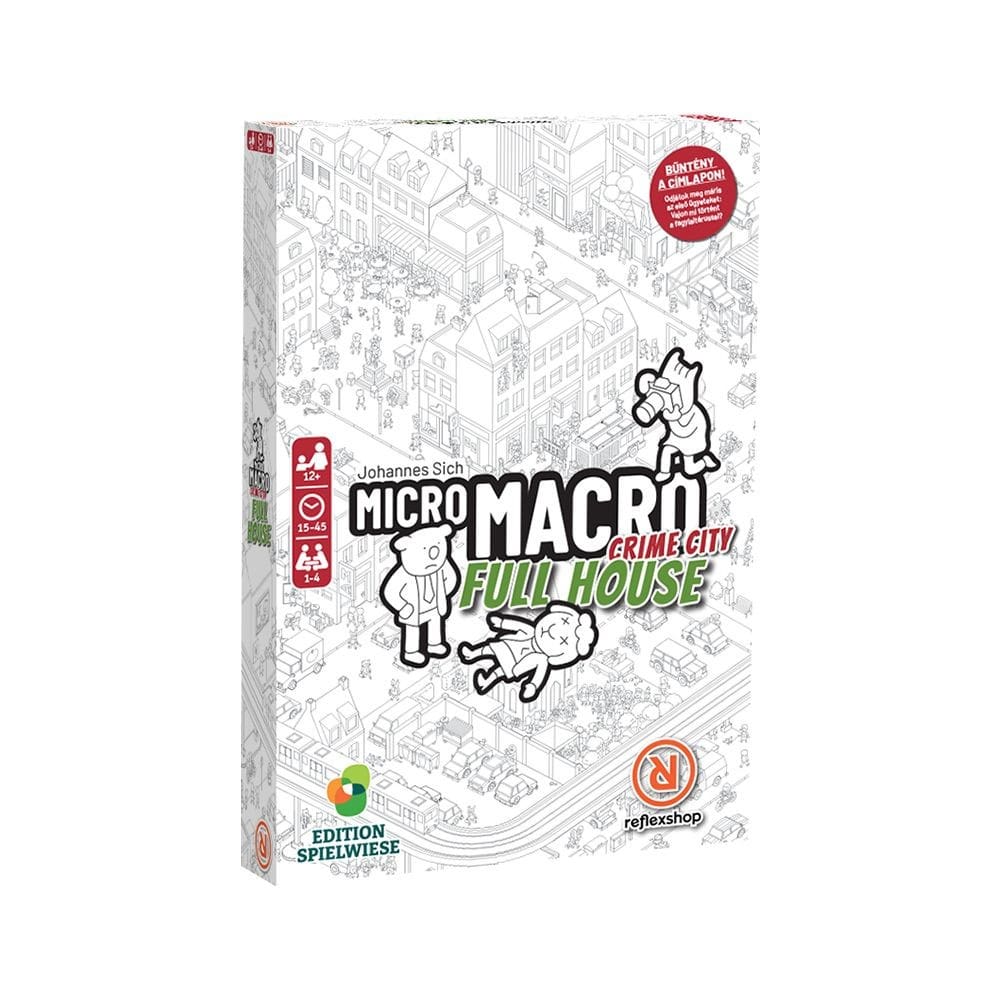 MicroMacro Crime City: Full House, magyar nyelvű társasjáték