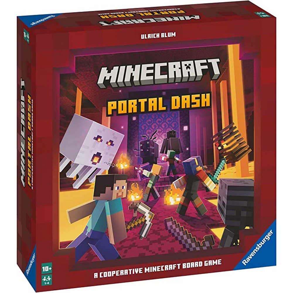 Minecraft Portal Dash többnyelvű társasjáték