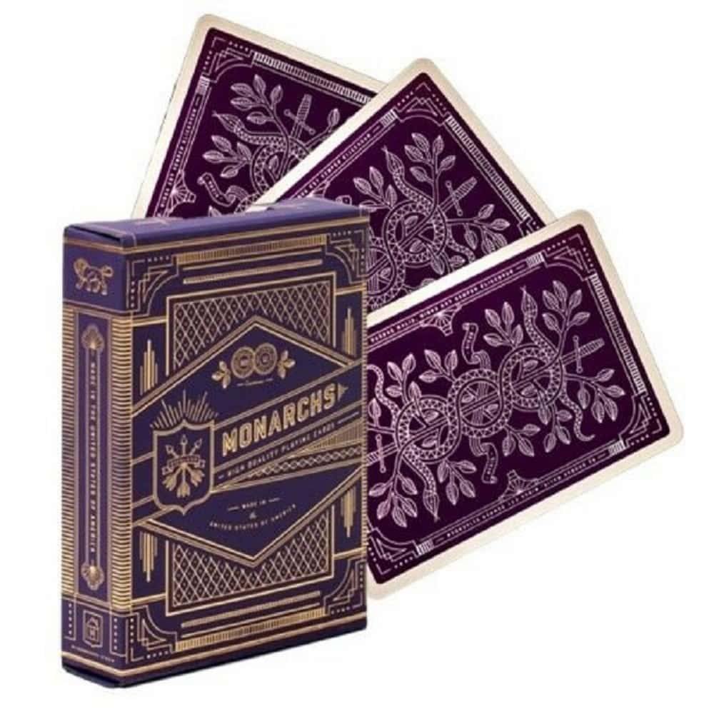 Purple Monarch Playing Cards by Theory 11 - Játszma.ro - A maradandó élmények boltja
