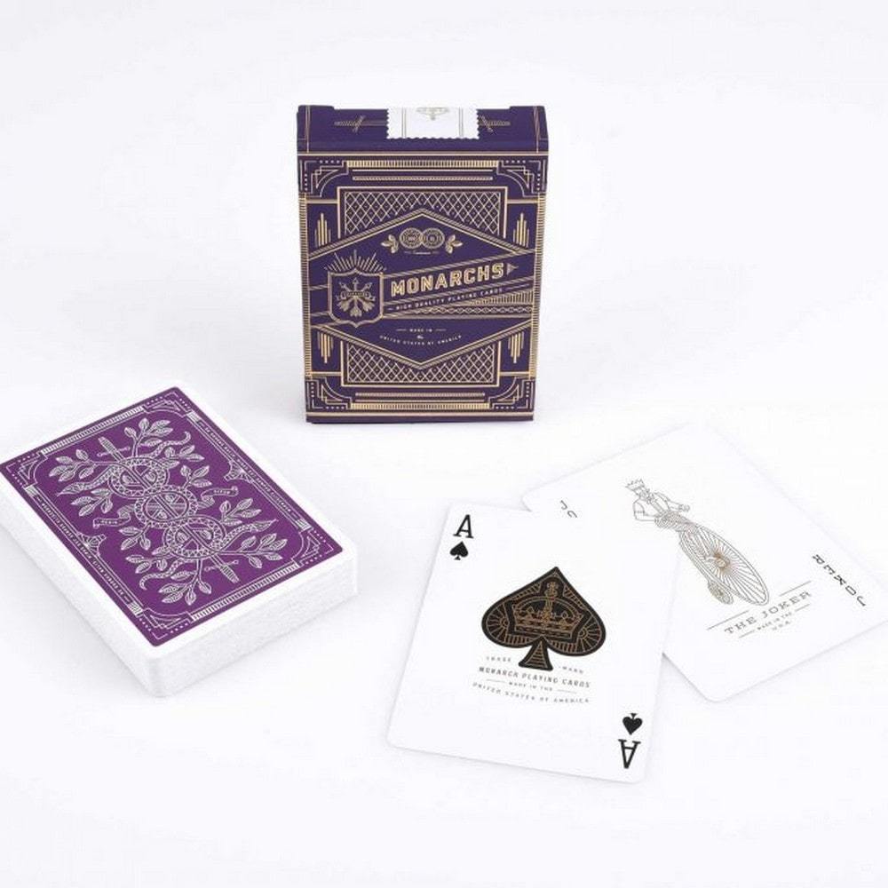 Purple Monarch Playing Cards by Theory 11 - Játszma.ro - A maradandó élmények boltja