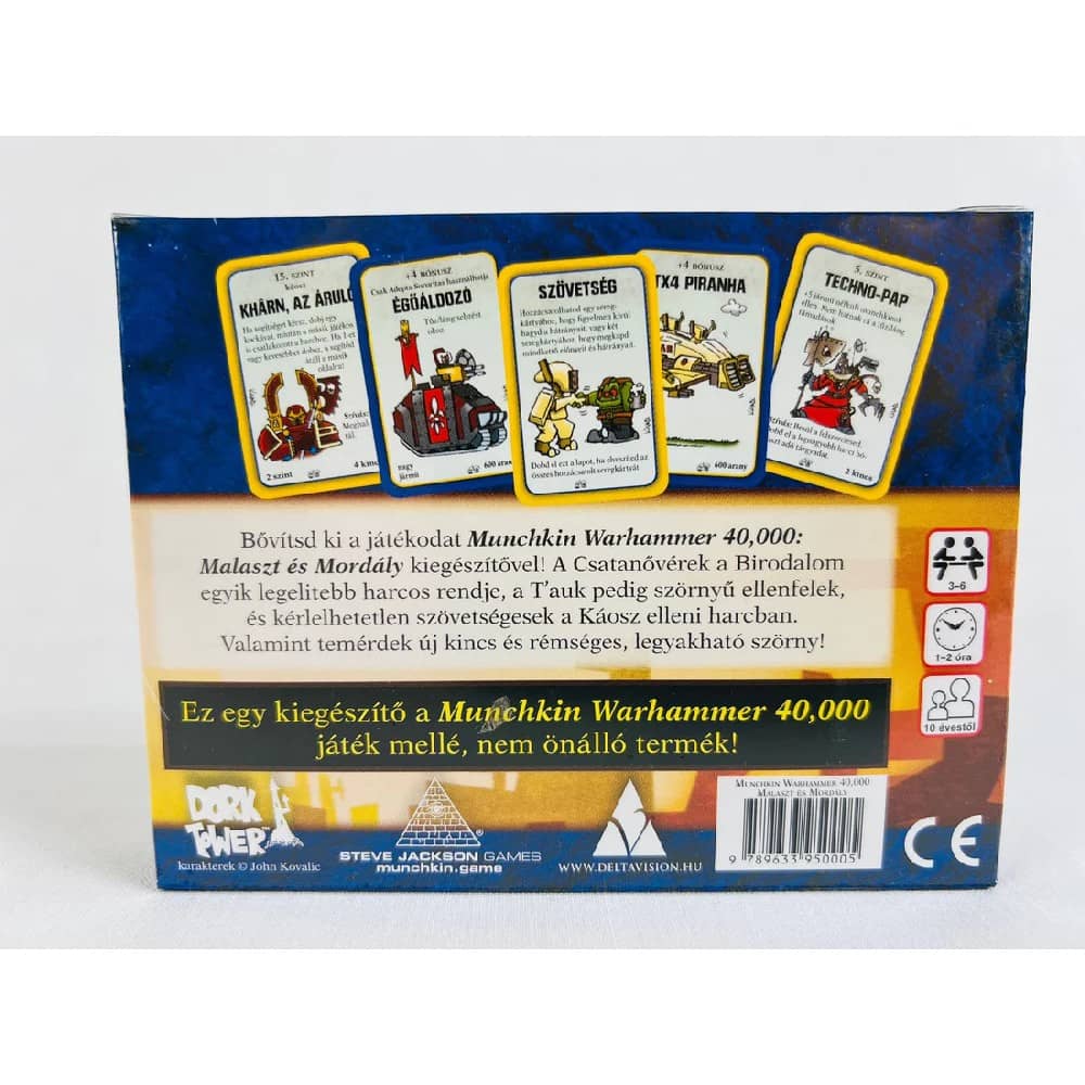 Munchkin Warhammer 40k Malaszt es mordaly