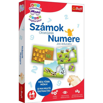 Kis felfedező: Számok - oktató kirakó óvodásoknak - Játszma.ro - A maradandó élmények boltja