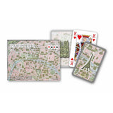 Francia kártya 2x55-ös készlet - Párizs térképe 1910-ben