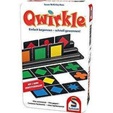 Qwirkle fémdobozos társasjáték többnyelvű szabályzattal
