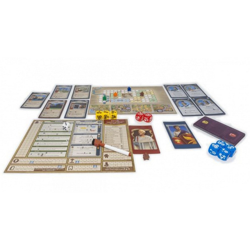 Rome & Roll angol nyelvű társasjáték
