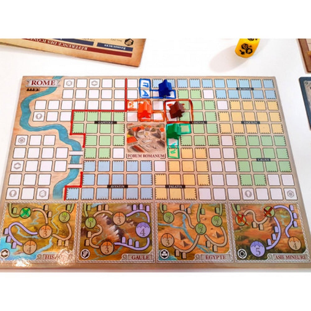Rome & Roll angol nyelvű társasjáték