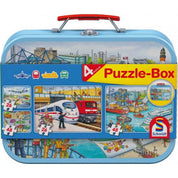 Puzzle Box Járművek 2x48 és 2x26 daraos