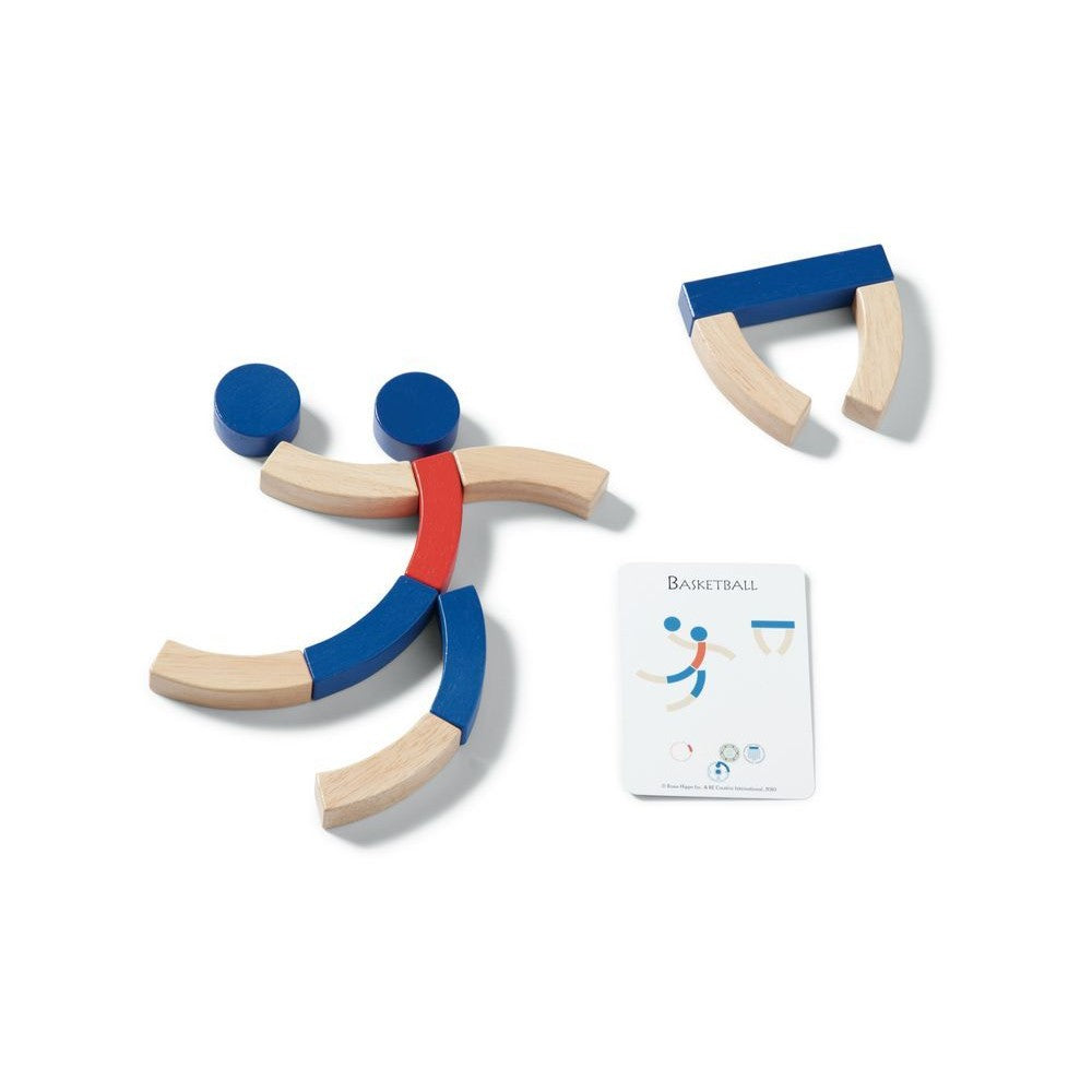 Sport faépítő játék, BS Toys GA254