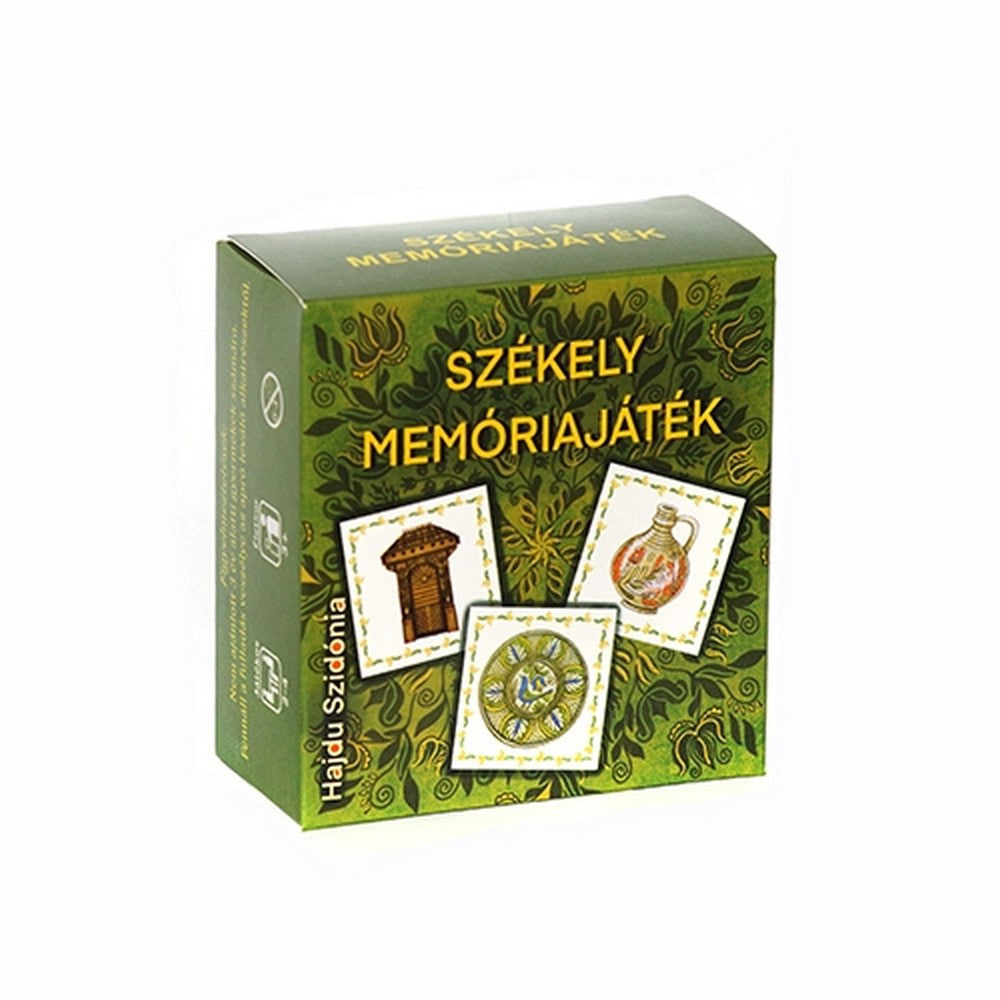 Székely memóriajáték magyar nyelvű társasjáték