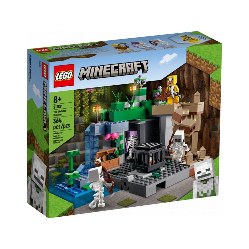 LEGO Minecraft: A csonthadsereg tömlöce 21189, 364 darabos