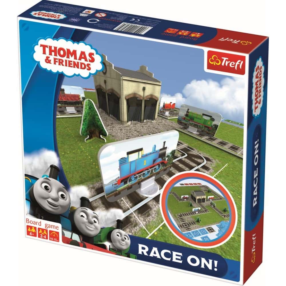 Thomas & Friends: Race on! többnyelvű társasjáték