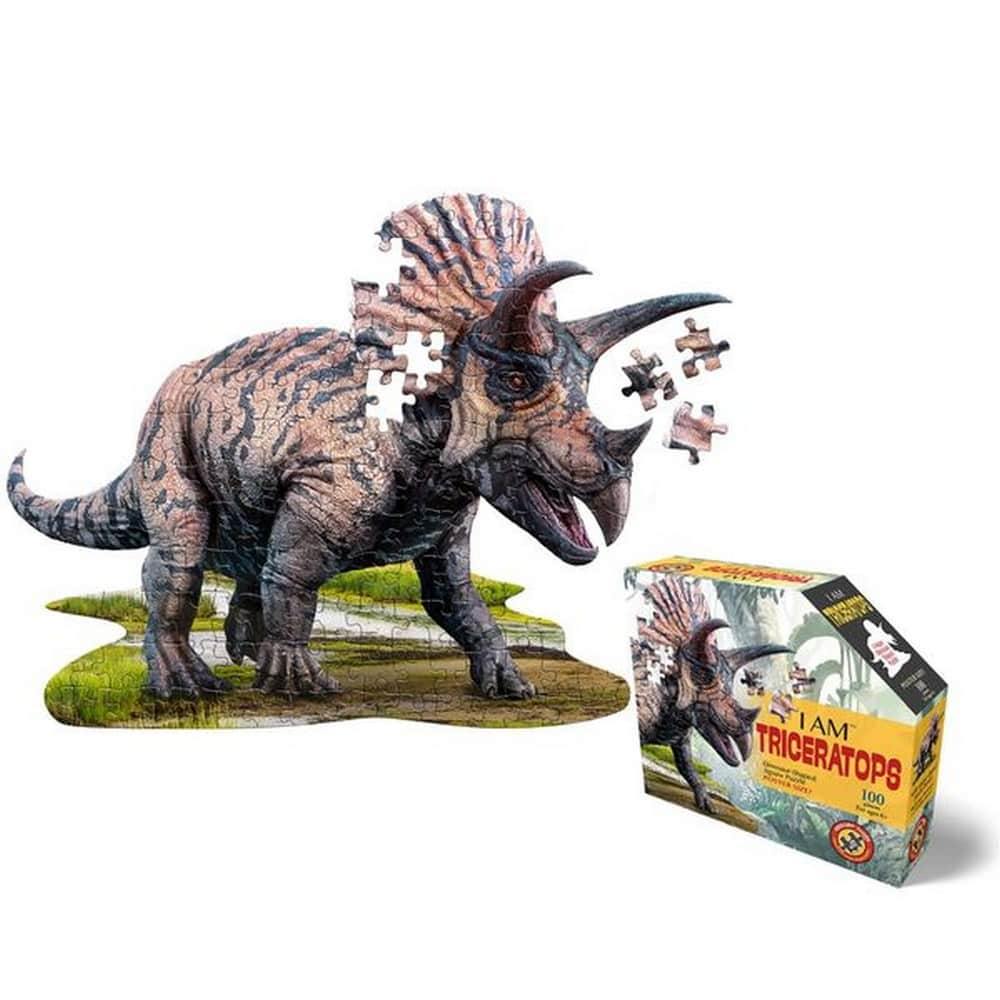Wow Puzzle junior 100 db - Triceratops - Játszma.ro - A maradandó élmények boltja