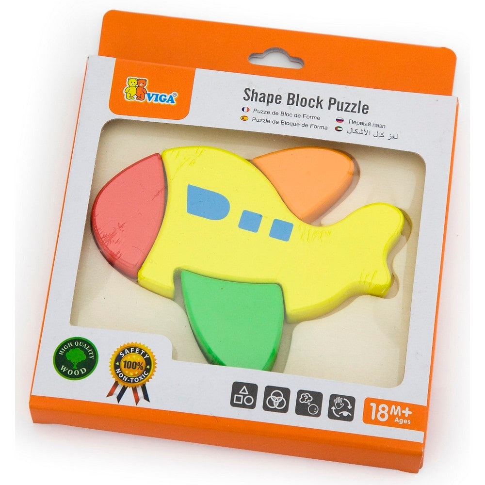 Fa 4 darabos puzzle - repülő, Viga