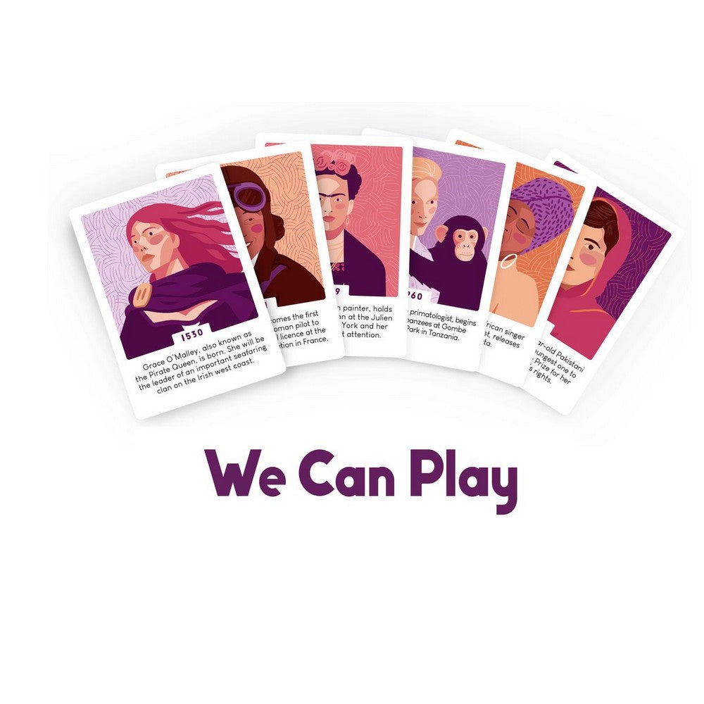 We Can Play: Women Who Changed the World magyar nyelvű társasjáték